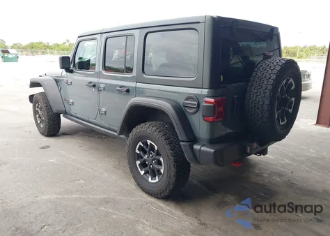 2025 Jeep Wrangler 4-Door Rubicon 4X4 из США, поврежденный, VIN 1C4PJXFN7SW526987